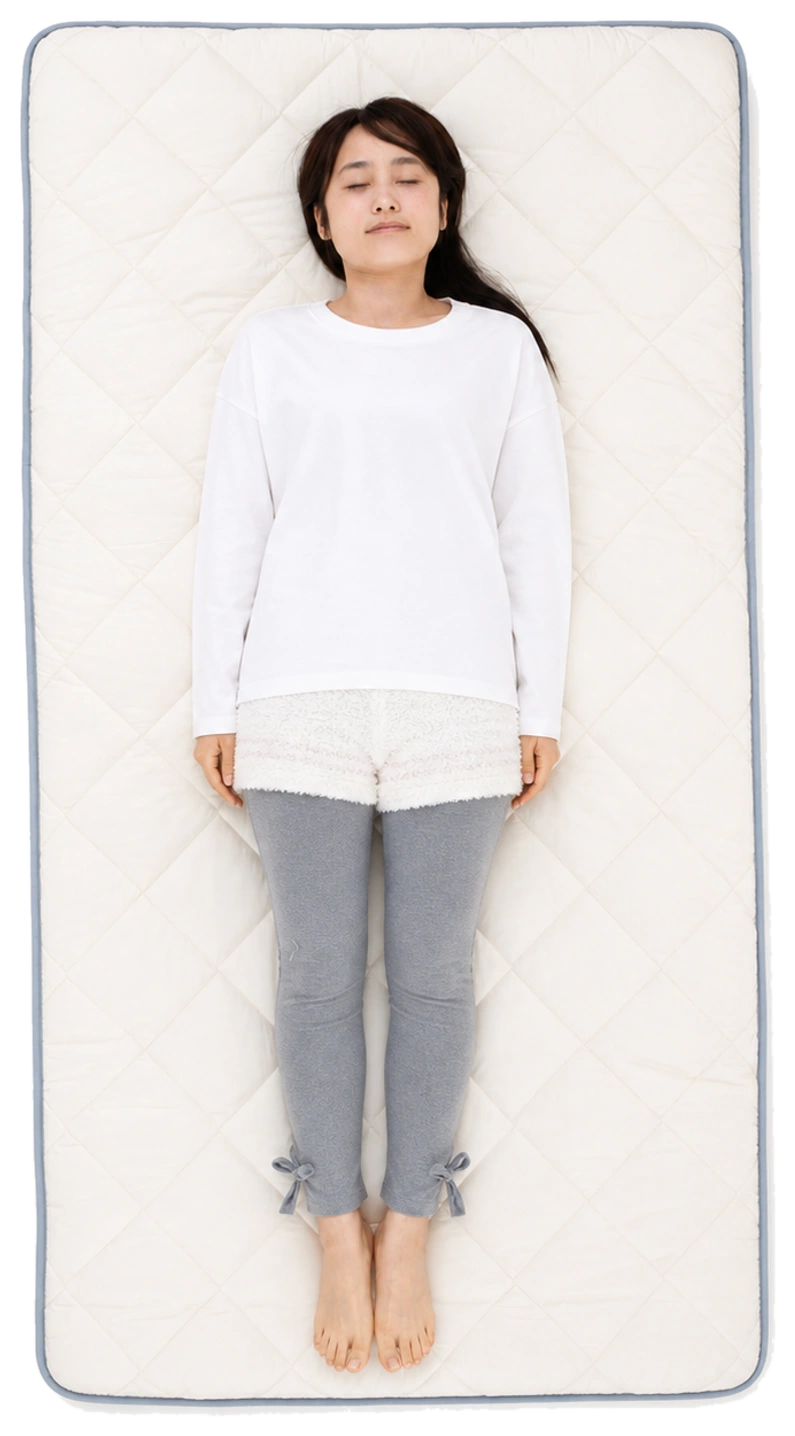 HIMARI shown for back sleeping