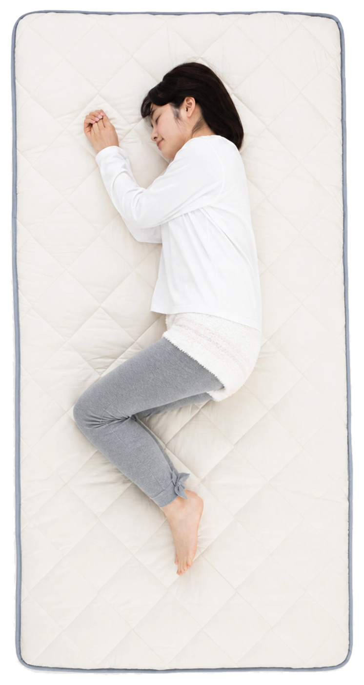 HIMARI shown for side sleeping